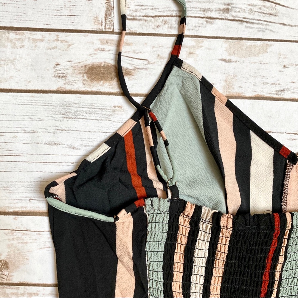 Angie striped sleeveless jumpsuit - Picture 9 of 9